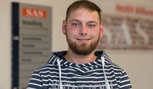 Andy Bartholomäus vertritt als Mitglied im Aufsichtsrat der SAS die Interessen der 100 Mitarbeiter des Unternehmens. Fotos: maxpress/srk