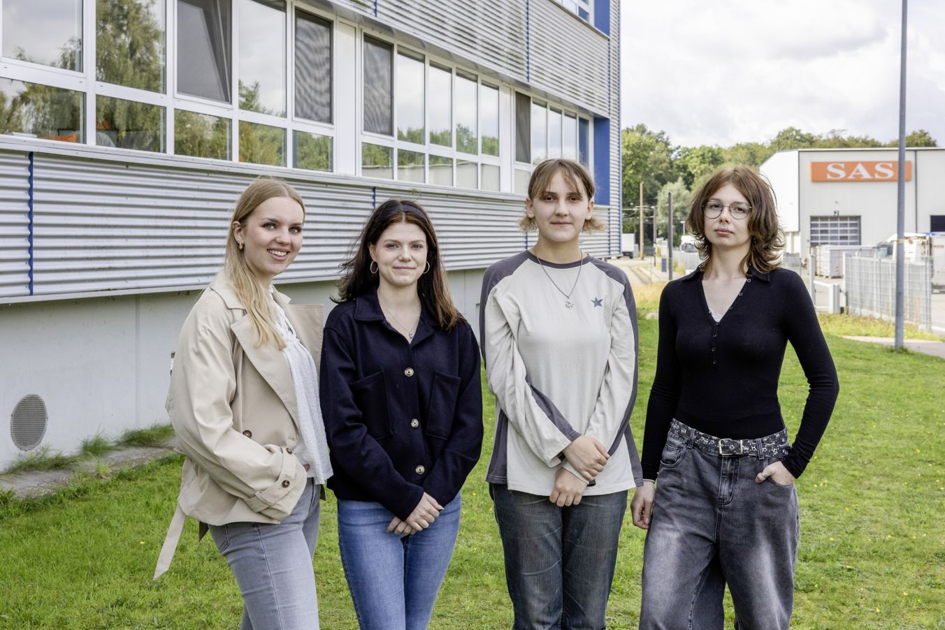 In diesem Jahr haben ausschließlich weibliche Azubis ihre Lehre bei der SAS begonnen.