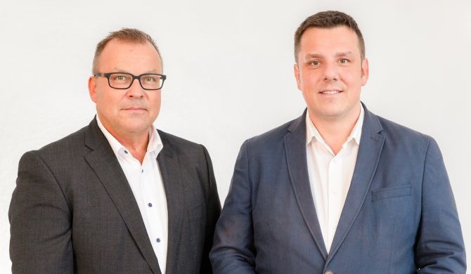Die SAS-Geschäftsführer Matthias Dankert und Andreas Lange blicken auf ein erfolgreiches Geschäftsjahr 2025, Foto: maxpress/srk
