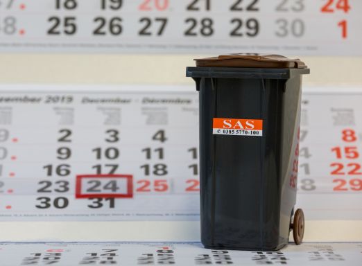 Abholzeiten ändern sich zu den Feiertagen. Foto: maxpress/srk