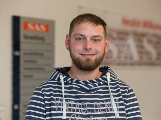 Andy Bartholomäus vertritt als Mitglied im Aufsichtsrat der SAS die Interessen der 100 Mitarbeiter des Unternehmens. Fotos: maxpress/srk